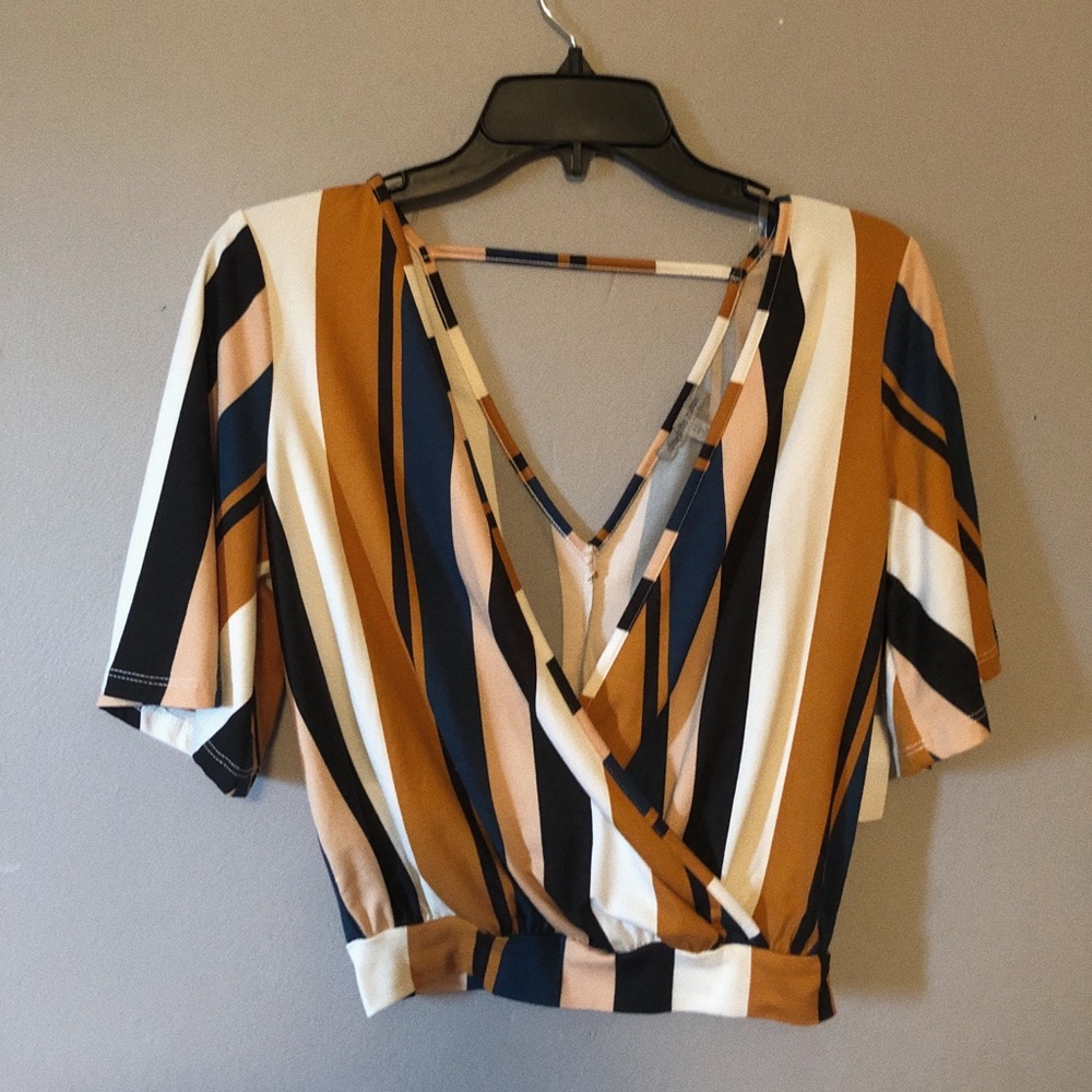 Charlotte Russe Striped Top